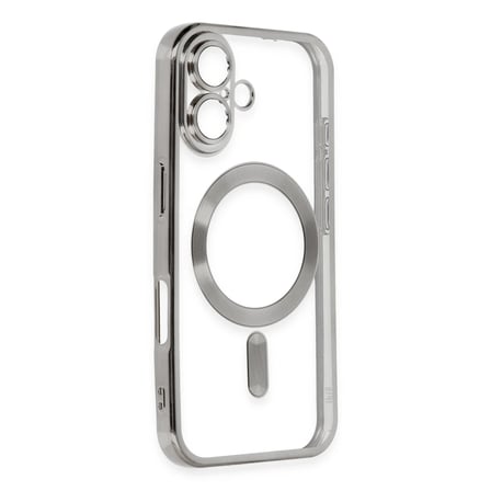 Apple iPhone 16 Kılıf Kross Magneticsafe Kapak - Titan Gri