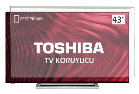 Toshiba 43UV3463DT TV EKRAN KORUYUCU - Toshiba 43" inç 108 Ekran 4K Ultra HD VİDAA Smart LED TV Ekran Koruyucu 