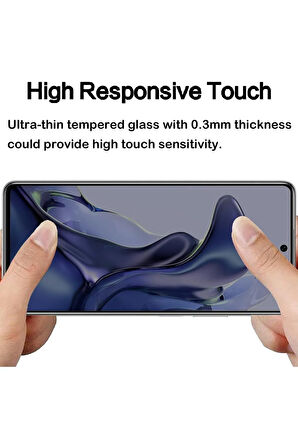 Xiaomi 11T / 11T Pro Çizilmeye Dayanıklı, Parmak Lekesi Önleyici Hayalet Ekran Koruyucu