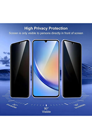 Samsung A34 5g Çizilmeye Dayanıklı, Parmak Lekesi Önleyici ve Kabarcıksız Hayalet Ekran Koruyucu