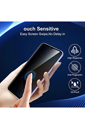 Samsung A34 5g Çizilmeye Dayanıklı, Parmak Lekesi Önleyici ve Kabarcıksız Hayalet Ekran Koruyucu