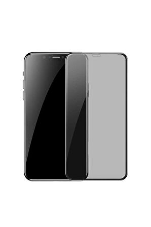 Iphone 11 Pro Max Uyumlu Tam Kaplayan Hayalet Seramik Ekran Koruyucu Kırılmaz Cam - Extra İnce