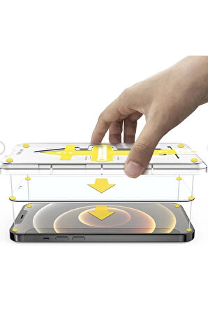iPhone 12 Pro Max Ekran Koruyucu HAYALET Cam - Extra İnce