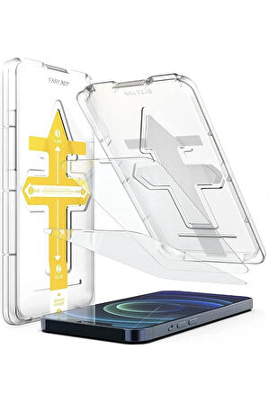 iPhone 12 Pro Max Ekran Koruyucu HAYALET Cam - Extra İnce
