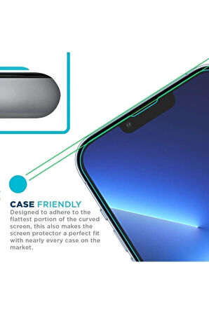 Iphone 14 Pro Max Uyumlu Ekran Koruyucu Kırılmaz Cam - Extra İnce