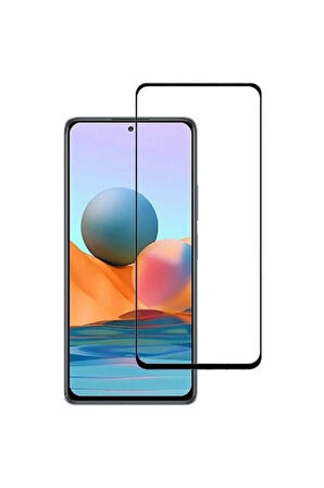 Xiaomi Redmi Note 10 5g Uyumlu Tam Ekran Koruyucu Kırılmaz Cam - Extra İnce