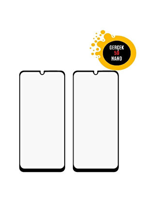 Samsung Galaxy M33 Uyumlu Tam Kaplayan Nano Ekran Koruyucu Kırılmaz Cam - Ultra Şeffaf - Extra İnce