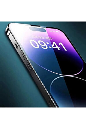 Apple Iphone 14 Pro Max Antistatik Nano Ekran Koruyucu Kırılmaz Cam (toz Tutmaz) - Extra İnce