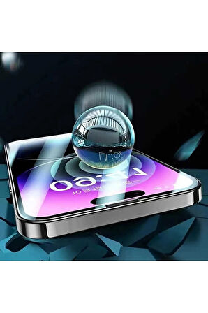Apple Iphone 14 Pro Max Antistatik Nano Ekran Koruyucu Kırılmaz Cam (toz Tutmaz) - Extra İnce