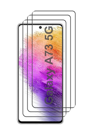 Samsung Galaxy A73 5G Tam Kaplayan 5D NANO Ekran Koruyucu Kırılmaz Cam - K2