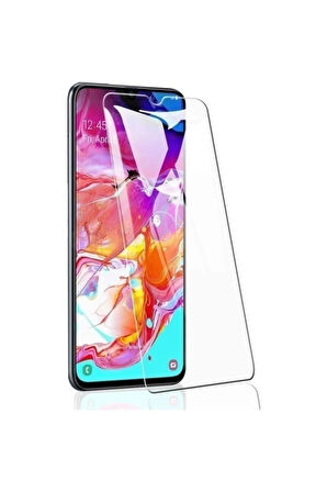 Telbor Samsung Galaxy A70 Nano Cam Ekran Koruyucu Şeffaf Extra Darbe Emici - Extra İnce