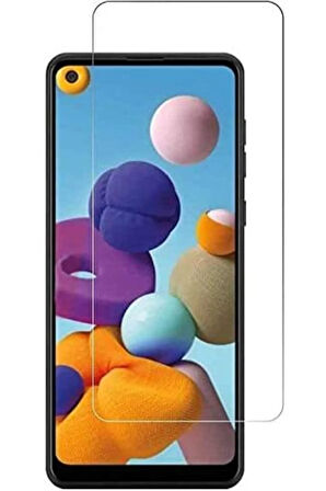 Samsung Galaxy A21 Nano Cam Kırılmaz Cam Ekran Koruyucu Ultra Koruma - Extra İnce