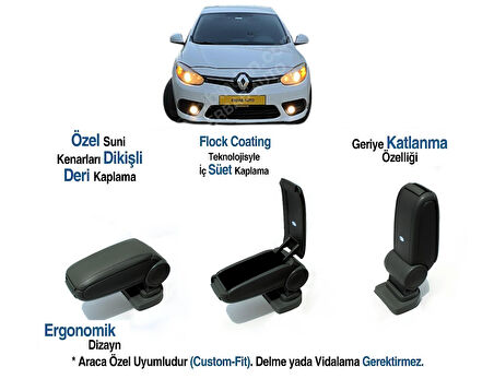 FLUANCE ARACA ÖZEL KOL DAYAMA VİDASIZ KOLÇAK 2009 2010 2011 2012 2013 2014 2015 2016