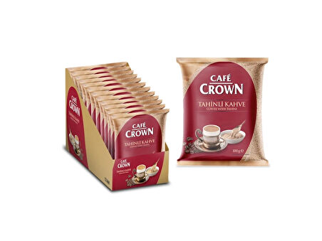 Cafe Crown Tahinli Kahve 100GR x 12 Adet