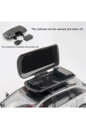 Audi Rs6 Araba Station Wagon 1:24 Diecast Metal Model Araba Koleksiyon Araba Sesli Işıklı 21Cm