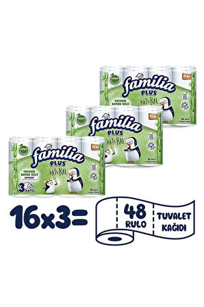 Familia Natural Tuvalet Kağıdı 48 Rulo