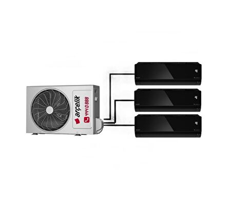 Arçelik 3+1 İnverter 9+9+9 18000 Btu/h A+ Enerji Sınıfı R32 İnverter Duvar Tipi Klima