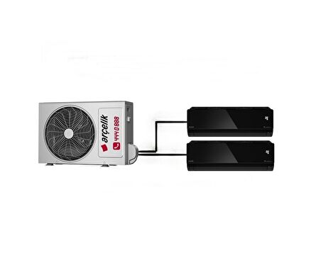 Arçelik 2+1 İnverter 12+12 18000 Btu/h A+ Enerji Sınıfı R32 İnverter Duvar Tipi Klima