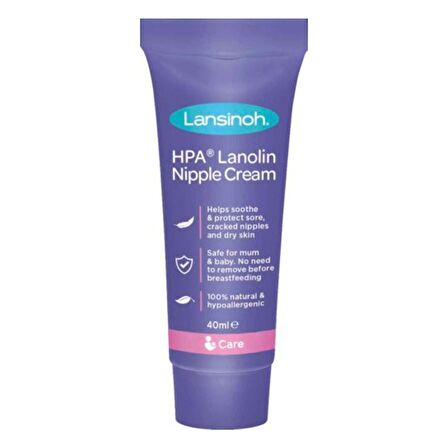 Lansinoh HPA® Lanolin Göğüs Ucu Kremi (40 ml)