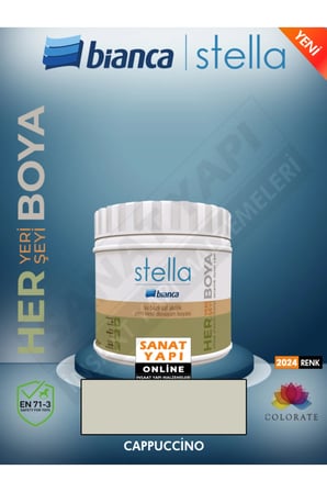 Stella 2024 Renk Yeni Su Bazlı Boyalar 500Ml