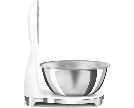 Smeg 50's Style Retro KSF01 Beyaz Analog Mutfak Tartısı