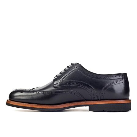 Cabani Motifli Oxford Erkek Ayakakkabı  583171 Siy