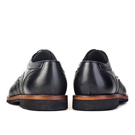Cabani Motifli Oxford Erkek Ayakakkabı  583171 Siy