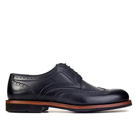 Cabani Motifli Oxford Erkek Ayakakkabı  583171 Siy