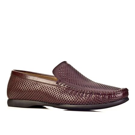 Cabani Erkek Lazer Detaylı Loafer Günlük Ayakkabı 