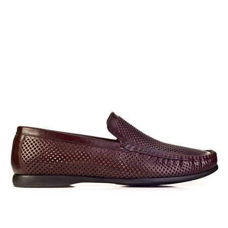 Cabani Erkek Lazer Detaylı Loafer Günlük Ayakkabı 