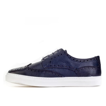 Cabani Erkek Lazer Detaylı Wingtip Oxford Günlük A