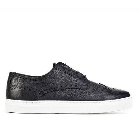 Cabani Erkek Lazer Detaylı Wingtip Oxford Günlük A