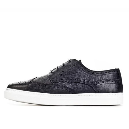 Cabani Erkek Lazer Detaylı Wingtip Oxford Günlük A