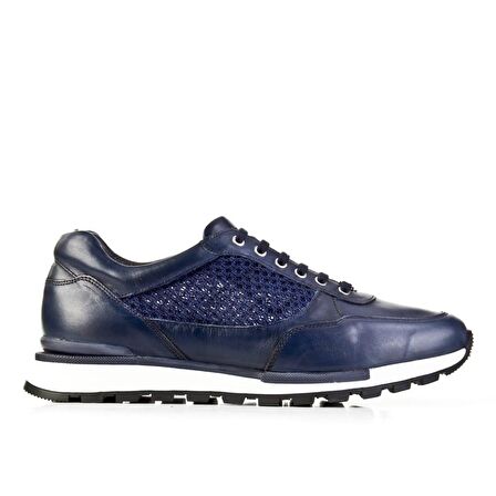 Cabani Erkek Lazer Detaylı Bağcıklı Sneaker Ayakka