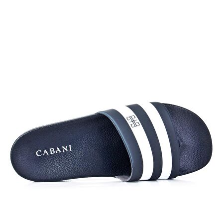 Cabani Unisex TwoStrip Şerit Çizğili Lux Deniz-Pla