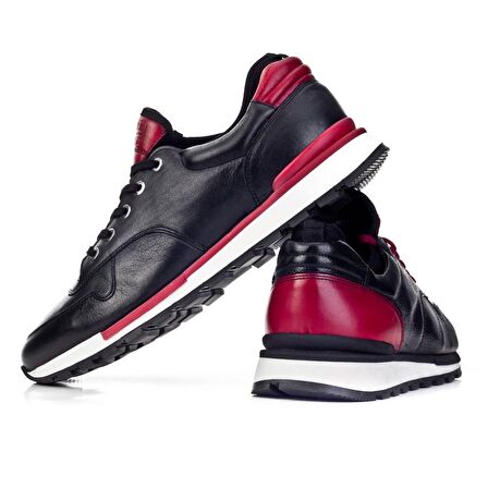 Cabani The Clabria Özel Tasarım Streç Detaylı Gerçek Deri