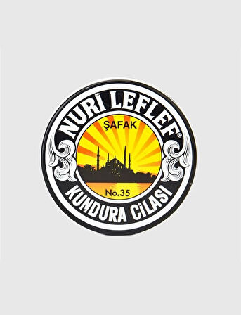 Nuri Leflef Siyah Ayakkabı Cilası