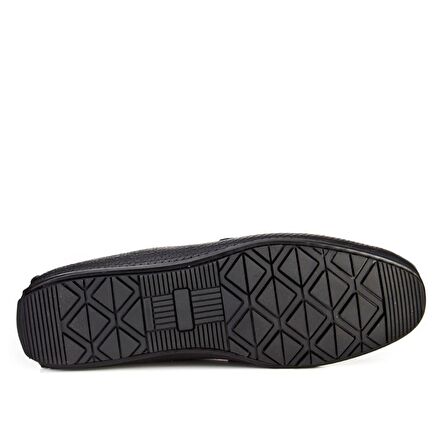 Cabani Erkek Lazer Detaylı Tokalı Loafer Günlük Ay