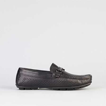 Cabani Erkek Lazer Detaylı Loafer Günlük Ayakkabı 
