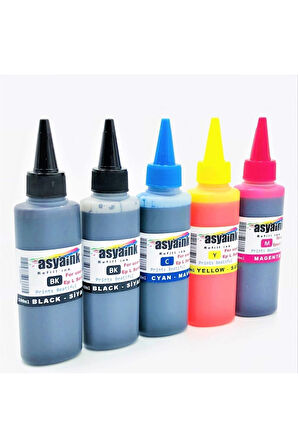 Canon Pixma Mg2550 - Mg2450 Uyumlu Mürekkep Seti 5x100ml