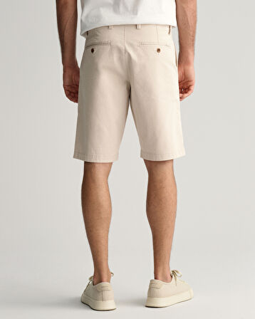 GANT Erkek Krem Relaxed Fit Chino Şort