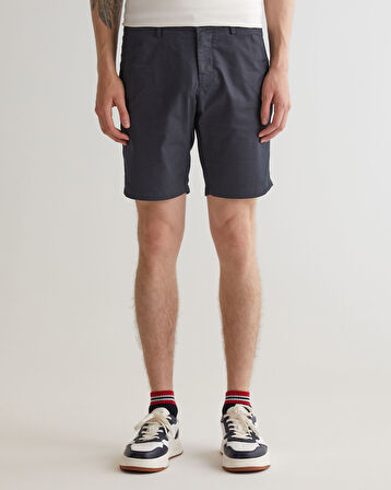 GANT Erkek Gri Slim Fit Şort