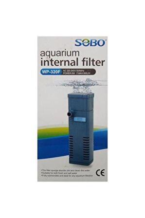 Sobo Akvaryum İç Filtre 4W 300 Lt/Saat WP-320F