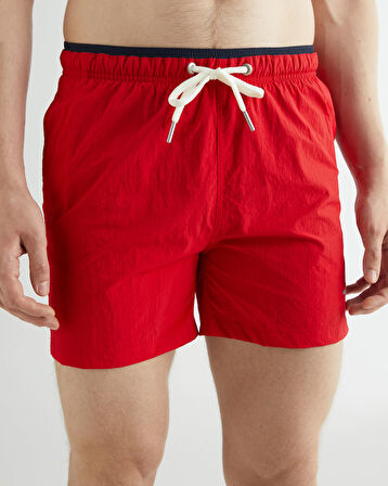 GANT Erkek Kırmızı Regular Fit Mayo Şort