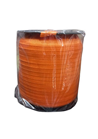 Çamaşır Lastiği Düz 1 cm  75 Metre 1 Top Turuncu