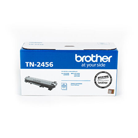 Brother TN-2456 3000 Sayfa Kapasiteli Siyah Toner