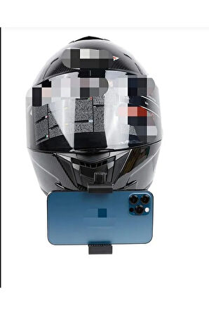 Motosiklet Aksiyon Kamera Kask Alt Çene Bağlantı Aparatı Telefon Tutucu Set Go Pro Supermoto