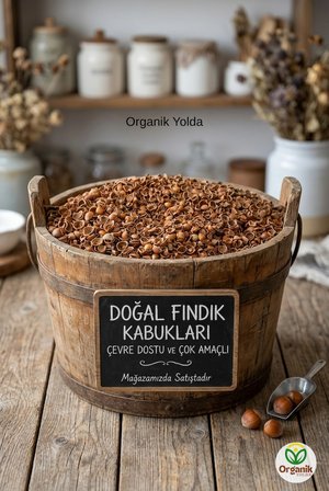 1 KG Fındık Kabuğu – Mangal ve Soba Tutuşturucu, Organik Kompost ve Bahçe Malçlama İçin Yerli Fındık Kabuğu