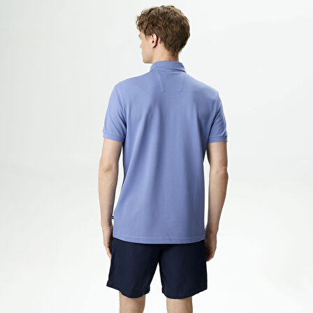 Nautica Erkek Mavi Slim Fit Polo Yaka T-Shirt