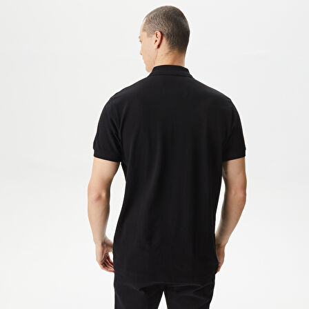 Nautica Erkek Siyah Classic Fit Polo Yaka T-Shirt